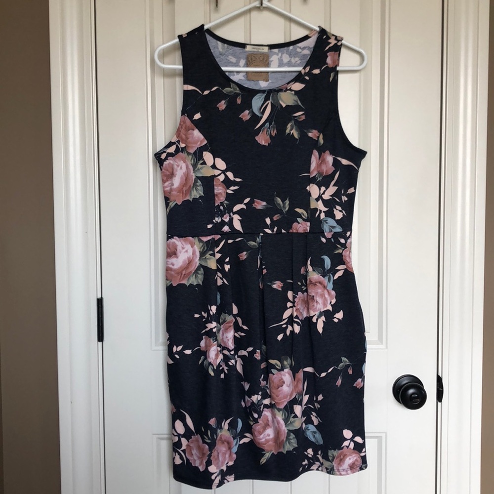 Charcoal Tank Dress